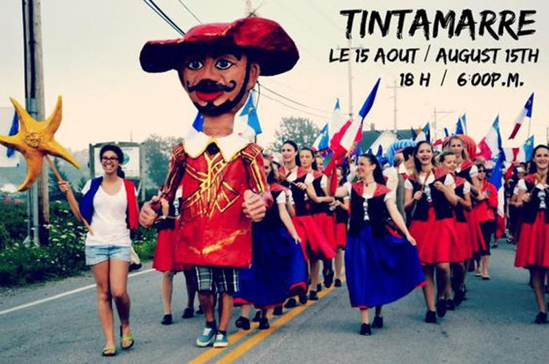Tintamarre of the Festival Acadien de Clare Tourism Nova Scotia
